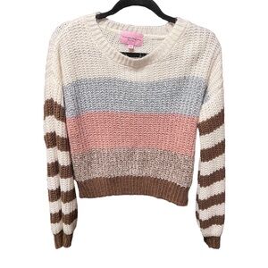 Sweet & Sinful Striped Knitted Sweater